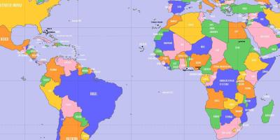 Lokalizacja Cabo Verde na mapie świata